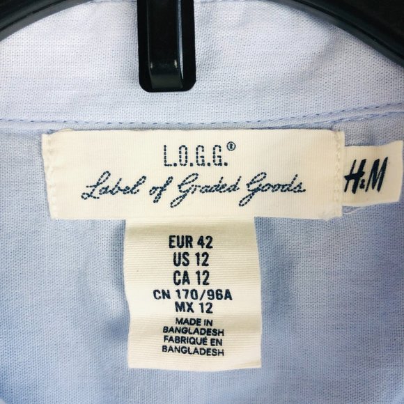 Women size 14 H&M button down shirt - Picture 3 of 5